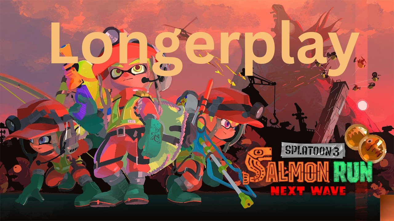 Splatoon 3, Salmon Run, Challenge, Sastrugi, 123 Golden Scales so far.