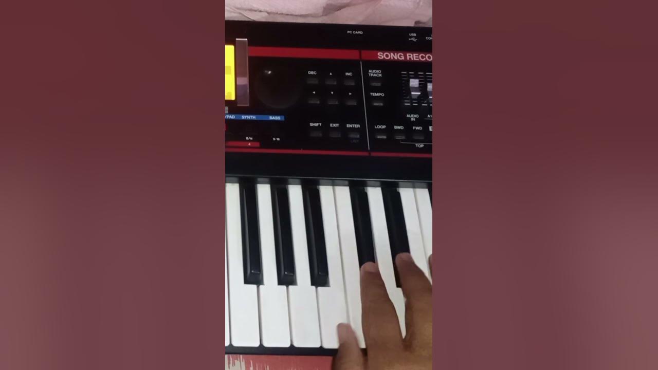 Roland Juno G keyboard Rajasthani tone play - YouTube