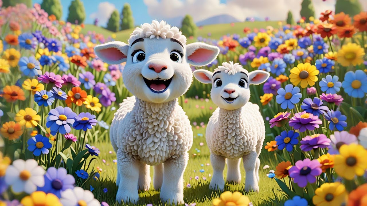 The Happy Lala Lamb 🐑 | Soft Wool Song for Little Ones | Gentle Nursery Rhyme