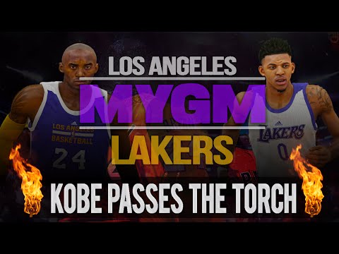 NBA 2K15 My GM Mode Ep.1 - Los Angeles Lakers | Kobe Passes The Torch | PS4