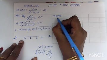 11th maths l Basic Algebra l Exercise:2.8(3)