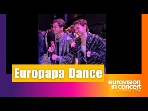 Marcus & Martinus dancing to "Europapa" (Joost Klein) Eurovision in Concert 2024