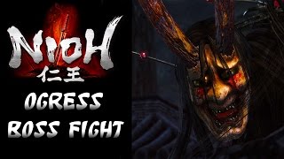 Nioh, Last Chance Trial - Ogress (Boss Fight) | Katana