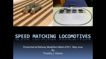 Tutorial Video 5 Speed Matching