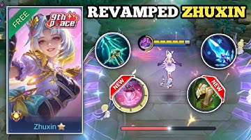 REVAMPED ZHUXIN SUOER SLOW + REGEN! (100% broken!💀) ZHUXIN BEST BUILD 2025 -MLBB