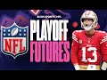 Nfl playoff futures picks to win afc nfc and super bowl  cbs sports