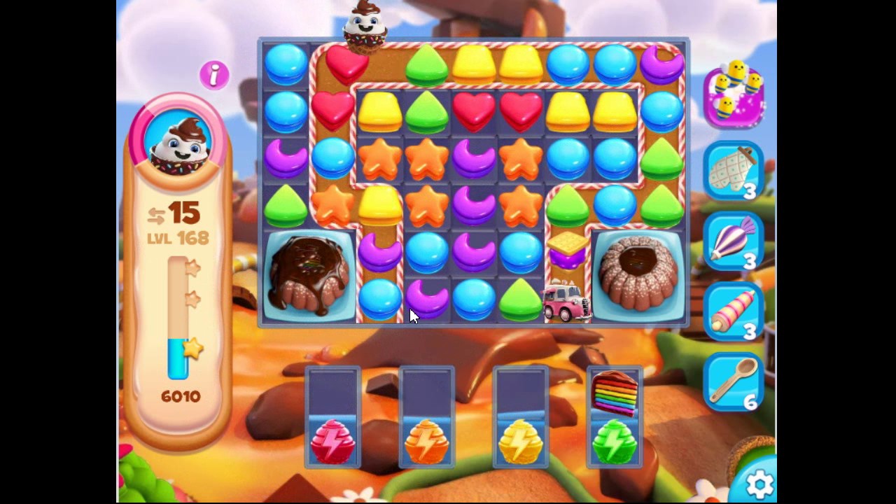 Cookie Jam Blast level 168 YouTube