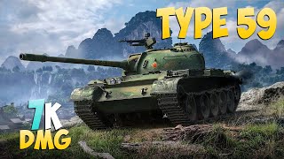 Type 59 - 7 Kills 7K DMG - Just a game! - World Of Tanks