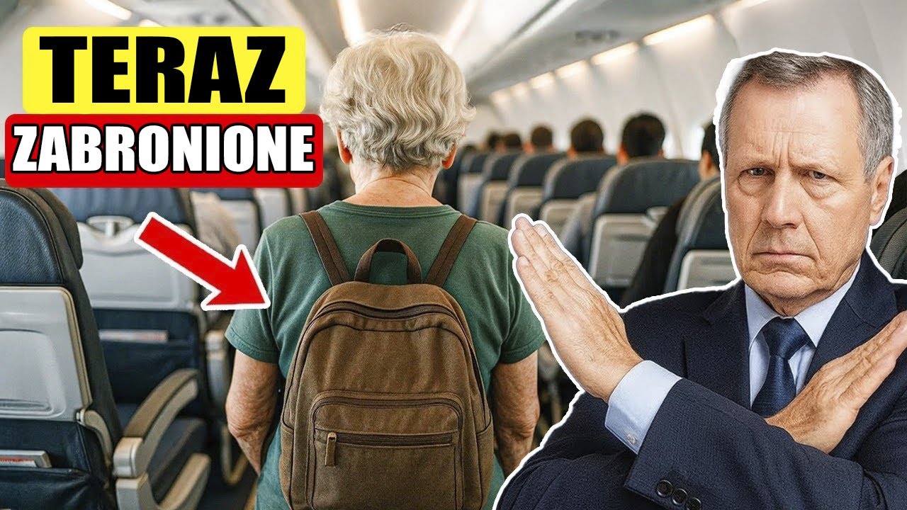 NOWE zasady dotyczące przewozu bagażu podręcznego, które ZEPSUJĄ podróż!