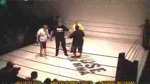 Tony Lewis vs Antwan Gibbs Amateur MMA Fight 10 Se...