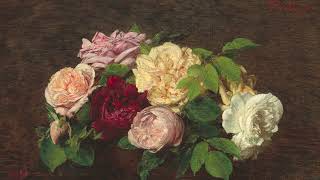 Henri Fantin-Latour – Floral Still Life (1 Hour, 4K) | Elegant Flower Art TV Screensaver