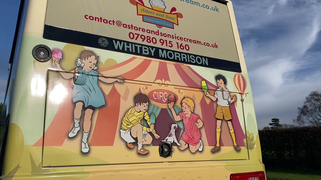 Funfair Ice Cream Van from Whitby Morrison November 2020 YouTube