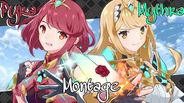 The Power Of The Aegis- A Pyra and Mythra Montage (Super Smash Bros. Ultimate)