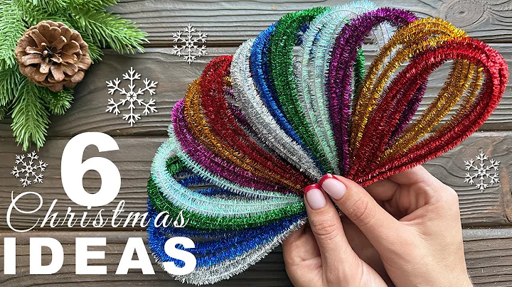 6 IDEAS 🎄🎄 Easy Christmas Decorations DIY Christmas Ornaments