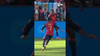 FERRAN TORRES. ABSOLUTELY CLUTCH TO GIVE SPAIN THE LEAD IN THE FIFA WORLD CUP FINAL