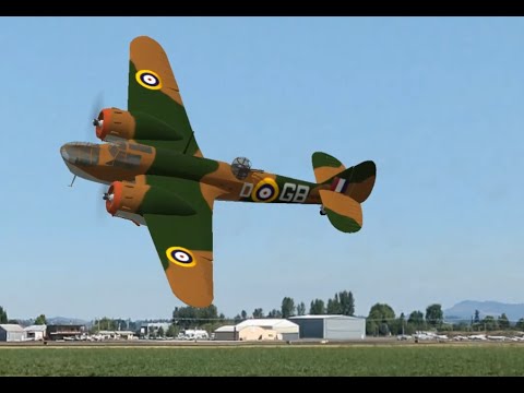 ラジコン飛行機 双発軽爆撃機 ブリストル ブレニム Bristol Blenheim ボーリングブローク Mk I Bolingbroke Realflight Youtube