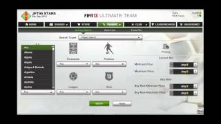Fifa 13 Web App Layout screenshot 3