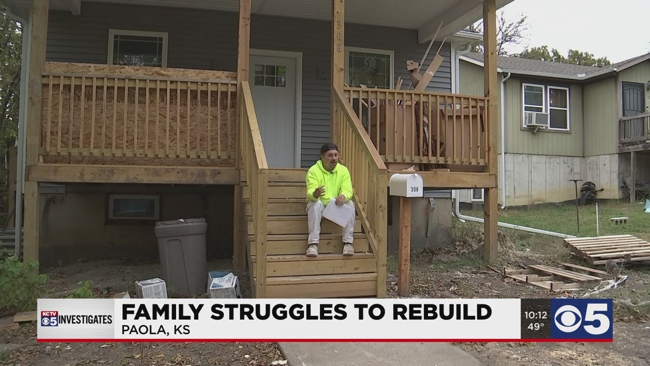 House fire, then botched construction project Paola family calls out