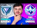 Je passe de argent  unreal en 24h  speedrun