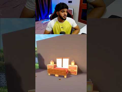 Minecraft 3 bed design 😱 #shorts #minecraft
