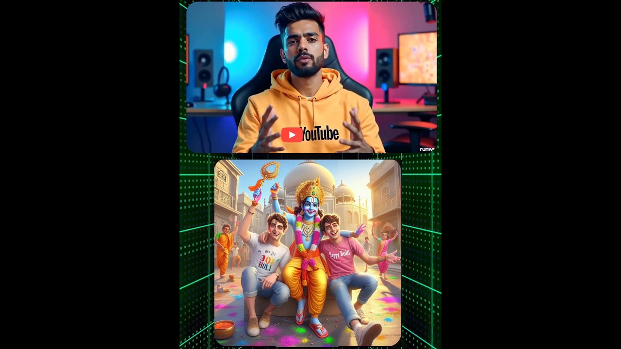 Happy Holi Editing Photo|Ai Se Holi Photo Kaise Banaye|Bing App Holi Photo Kaise Bananen🔥