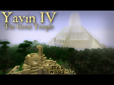 MINECRAFT - Star Wars YAVIN IV - The Great Temple 