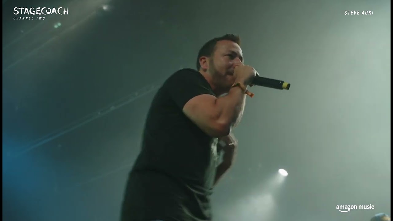 Backstreet Boys with Steve Aoki at Stagecoach 2025