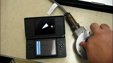 Encoder Demo 2 with Arduino/OpenGL/Nintendo DS