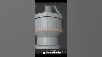 Twisted Column Modeling in Blender 3.5 For Beginners| #shorts  | Ammar Khan