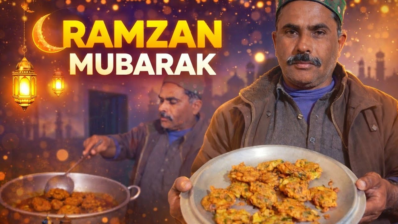 Ramzan Mubarak 🌙 Special Pakora Recipe | Iftar Special Crispy Pakoray | Village Style Cooking