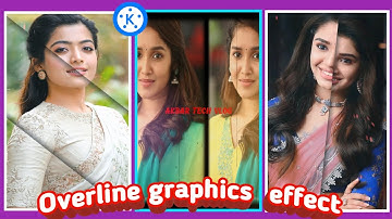 Shake Effect Video Editing // Overline Graphics Effect Video Editing In Kinemaster #akbartechvlog