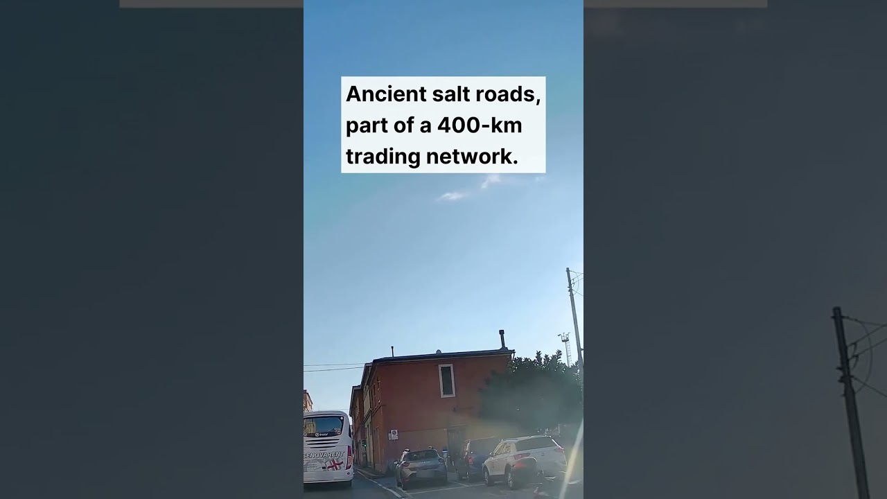 What unique path winds through these hills?