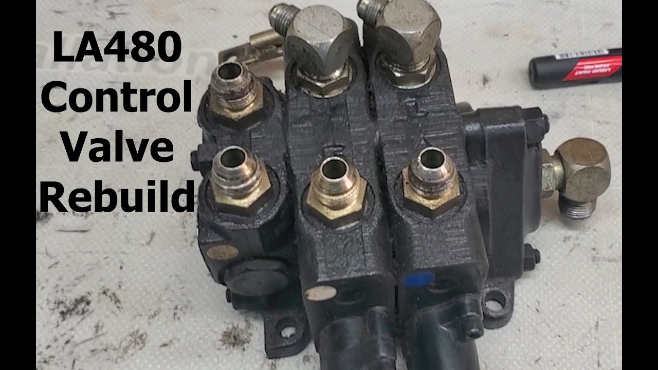 LA480 Control Valve Rebuild
