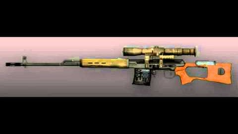Dragunov SVD Sniper Rifle - Sound Effect [HQ]