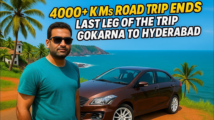 Gokarna to Hyderabad Road Trip | 4000+ KM Adventure Ends in Style
