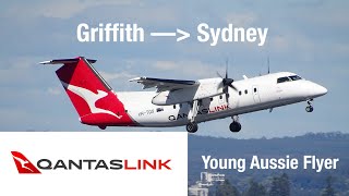 QANTAS’ SMALLEST FLEET MEMBER | QantasLink | GFF-SYD | QF2122