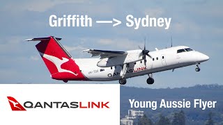 Qantas Smallest Fleet Member Qantaslink Gff-Syd Qf2122