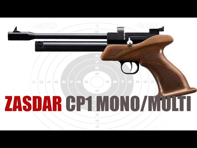 Pistola Zasdar CP400 Co2 multi-tiro cal. 4,5 mm Balines - ArmasTotal