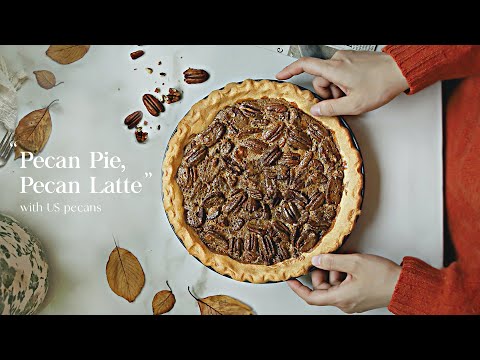 SUB) 나를 위한 근사한 늦가을 디저트! 미국피칸파이&amp;amp;피칸크림라떼 (with 미국피칸협회) [아내의 식탁]