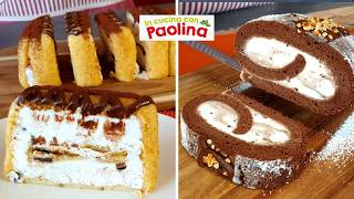 TORTA GELATO. 2 ricette da non perdere!?mattonella gelato e rotolo al cacao