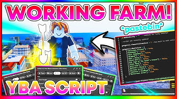 [Roblox] Your Bizarre Adventure | YBA Script Hack | Ultra Fast + Stand Farm |