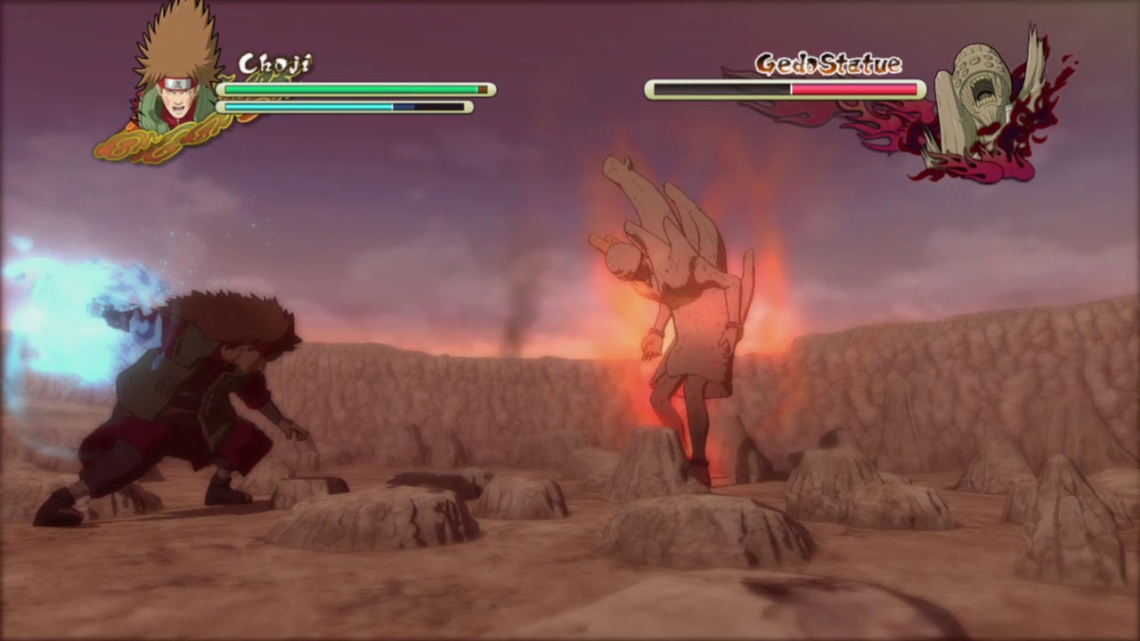 Ns3fb Gameplay And Walkthrough Choji Akimichi Vs The Gedo Statue Youtube 