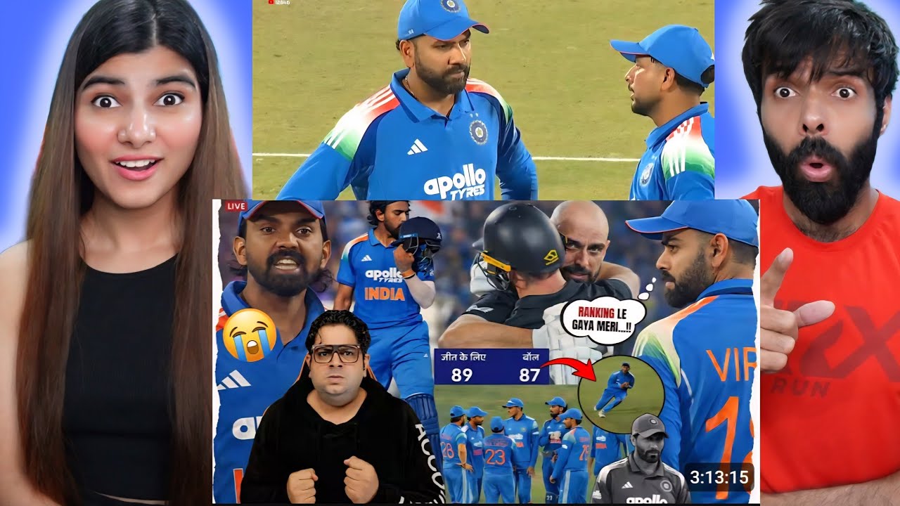 Kuldeep Ko "P Krishna" Ho Gaya 😭 Daryl Mitchell 💯 Mera Rahul 😰 Jadeja 🤡 Dropped Catch by Krishna