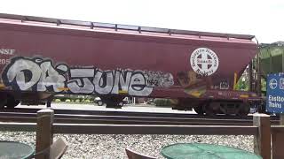 #1341 CSX Q415-14 Mix Freight train