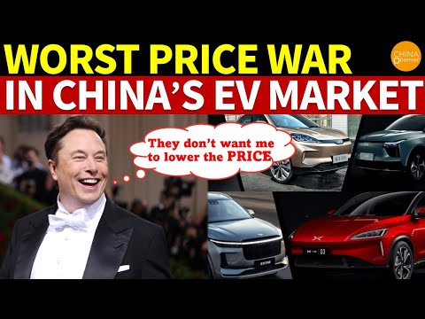 The Worst Price War in China! Tesla Challenges China?s Electric Vehicles Single-Handedly and Layoffs