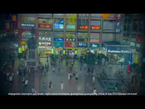 mainland feature: shangxiajiu (soengha gai) street, guangzhou, guangdong, 6 sep 2023@papa osmubal