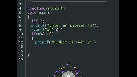 #C 31 To check number is even or odd in C Programming | computer programming | #shorts #programming