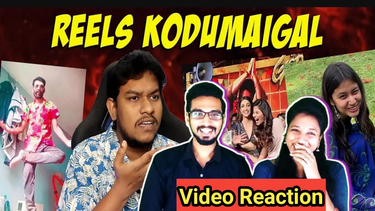 Reels கொடுமைகள் 😂😃 | Empty Hand Video Reaction | Tamil Couple Reaction