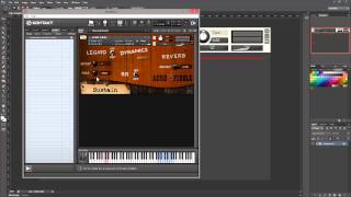 Celebrity Kontakt Scripting Tutorial. GUI. Video 2: Instrument Wallpaper Skin Wealth