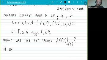 "A simple hierarchical hyperbolicity criterion and extra-large Artin groups," Alex Sisto, NYGT